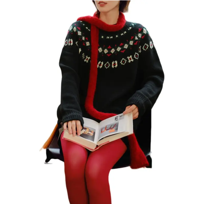 Orange Desire Sweaters Women's-3