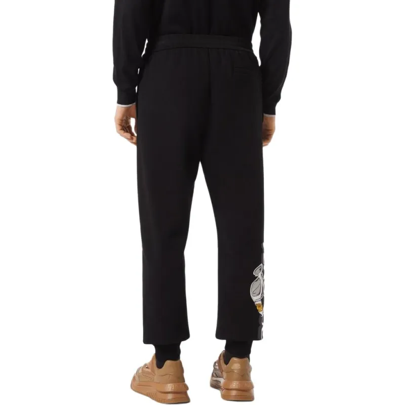 VERSACE SS23 Casual Pants Men's Black-1