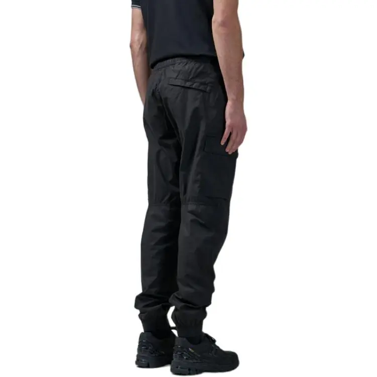 STONE ISLAND Compass Patch Tapered Leg Pants-4