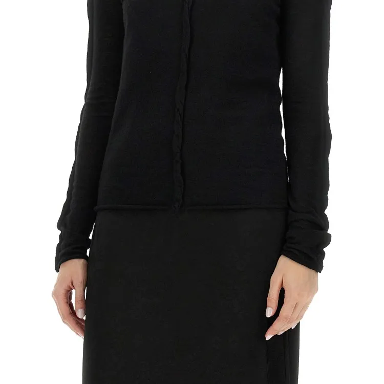 UMA WANG Long Sleeved Knitted Top-4