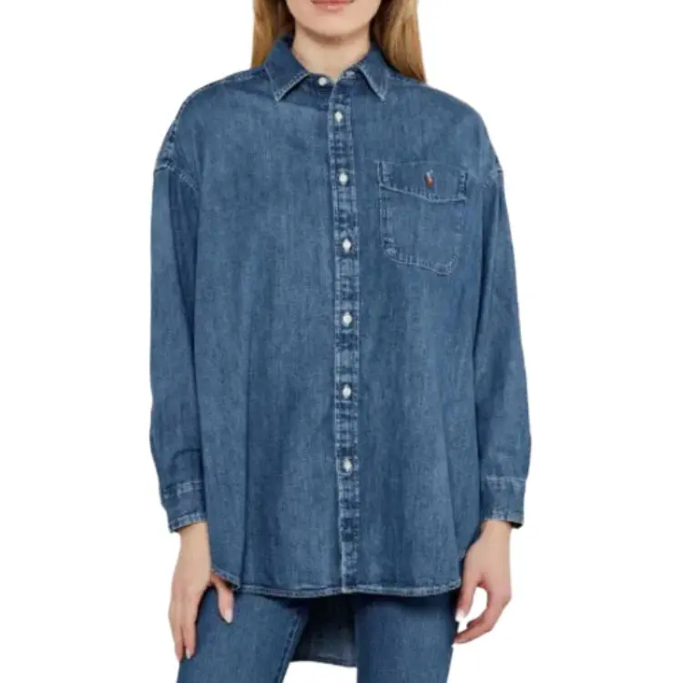 Polo Ralph Lauren Oversize Long Denim Shirt-3