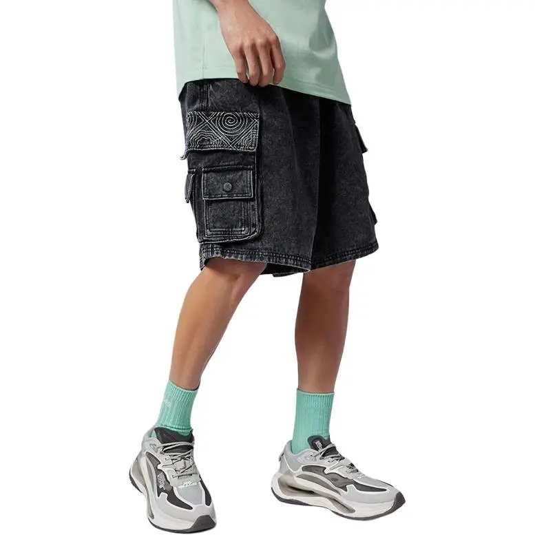 LiNing Vital Series Denim Shorts Men's-2