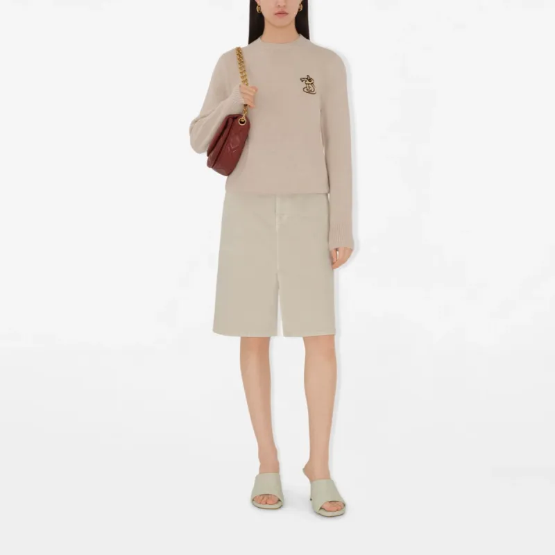 Burberry SS25 Sweater Women's Nutmeg-1