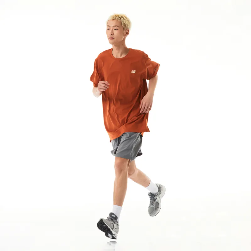 New Balance T Shirt Unisex Orange-2