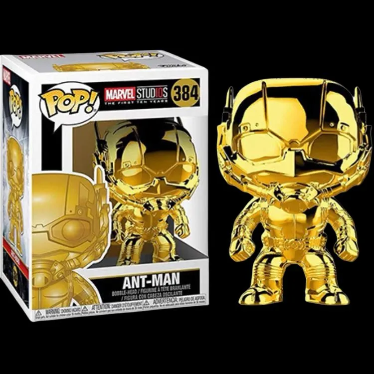 Funko Ant Man Gold Special Edition Chibi Figures-1