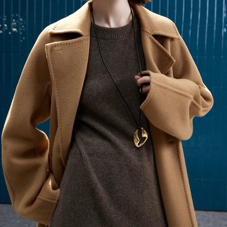3COLOUR Coats Women's Khaki-3