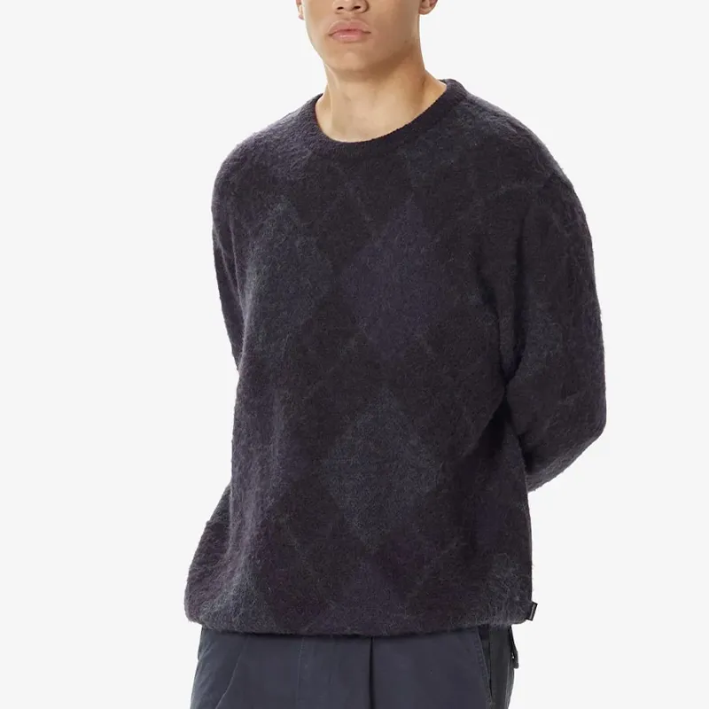 Thisisneverthat FW24 Sweaters Unisex Dark Purple-3
