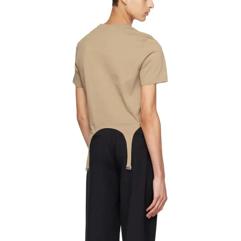 DION LEE T Shirts Men Khaki-1