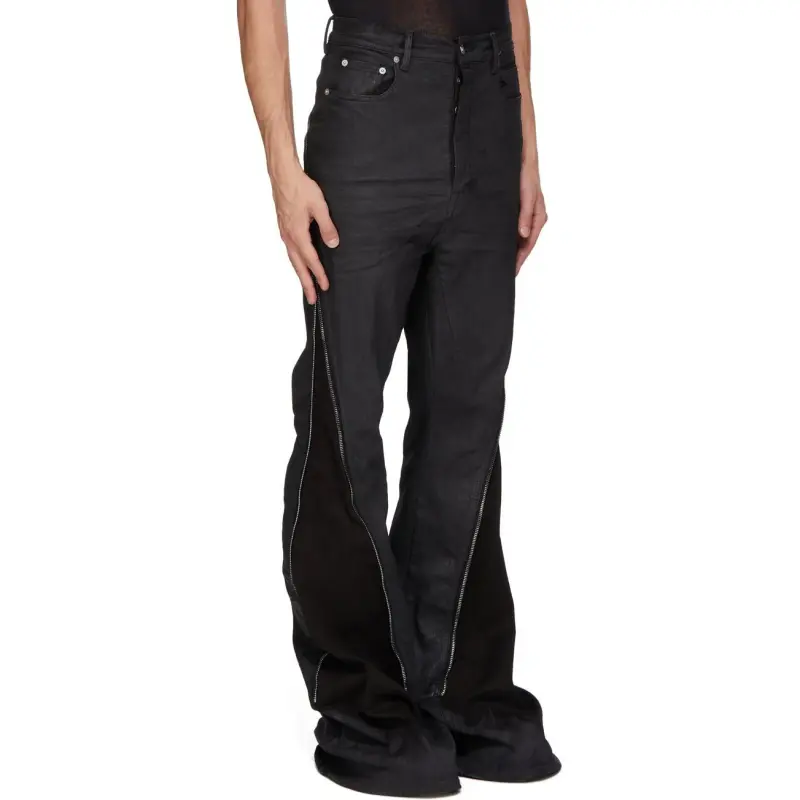 Rick Owens DRKSHDW Bolan Banana Zipped Trousers-3