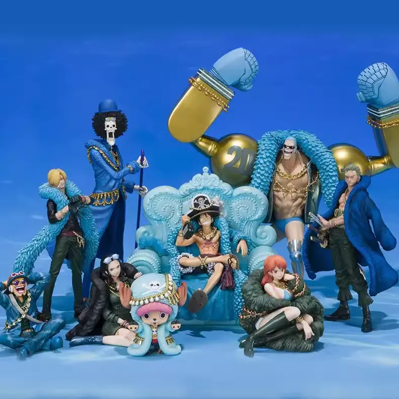 BANDAI Franky Bandai Zero One Piece 20th Anniversary Commemoration Scale Figures-2