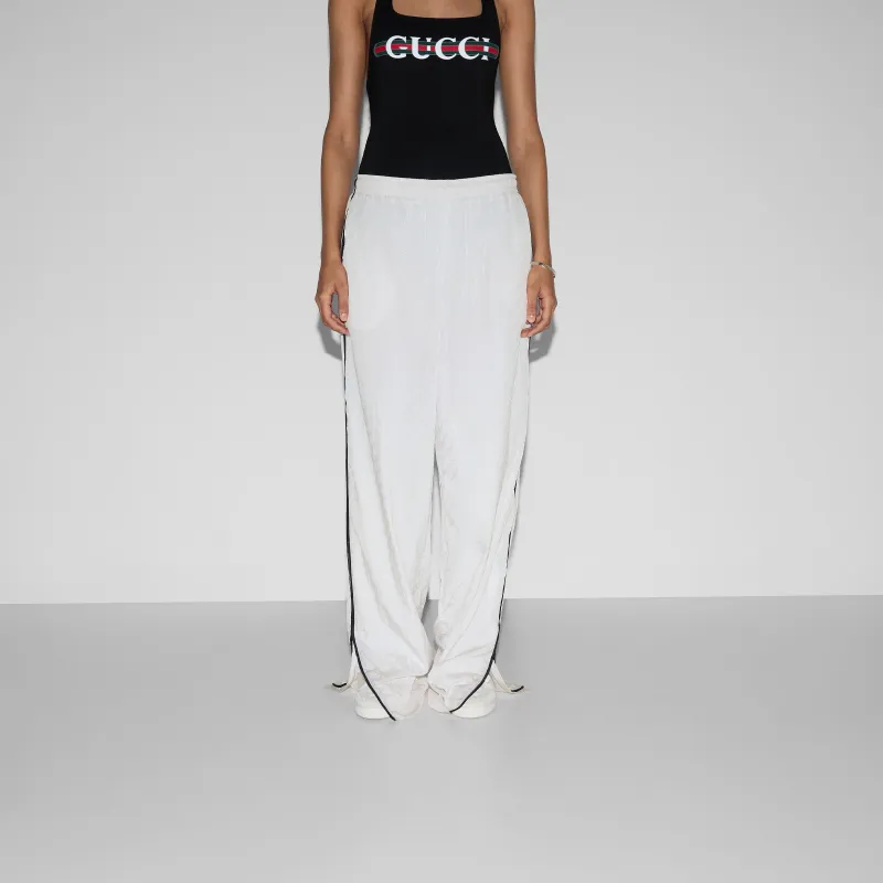 GUCCI SS25 Knitted Sweatpants Women's White-2