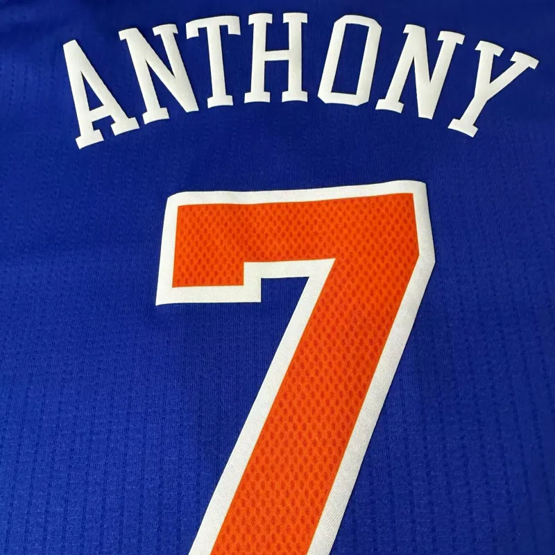 Adidas x NBA New York Knicks Basketball Jersey Unisex Blue-2
