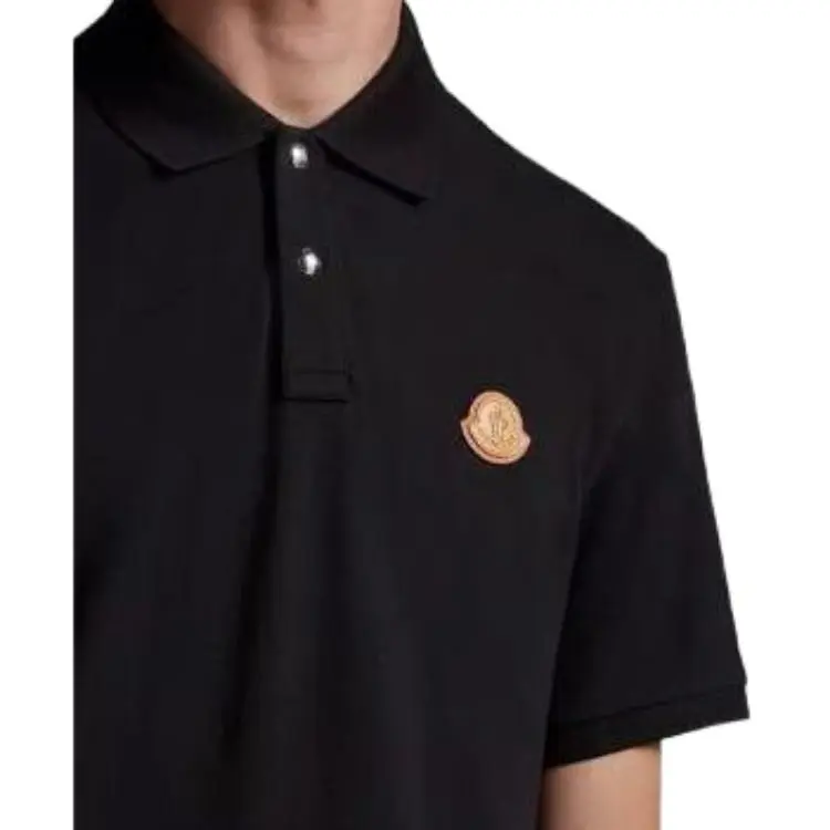 Moncler Polo Shirts Men Black-3