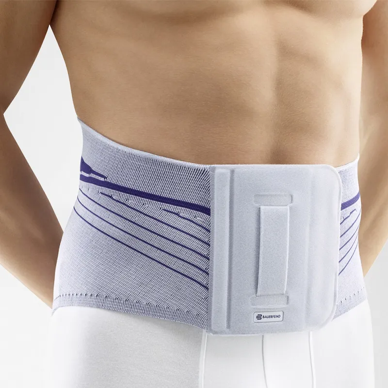 BAUERFEIND Back Support Braces Breathable Protective Titanium Gray Unisex-3