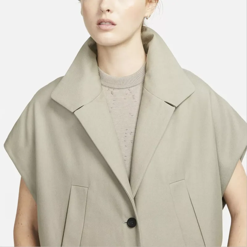 Nike Trench Coats Women's Stone Color-5