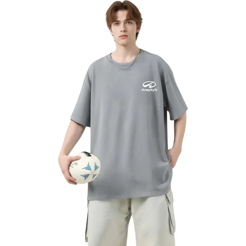YK&YB T Shirts Unisex Heather Gray-2