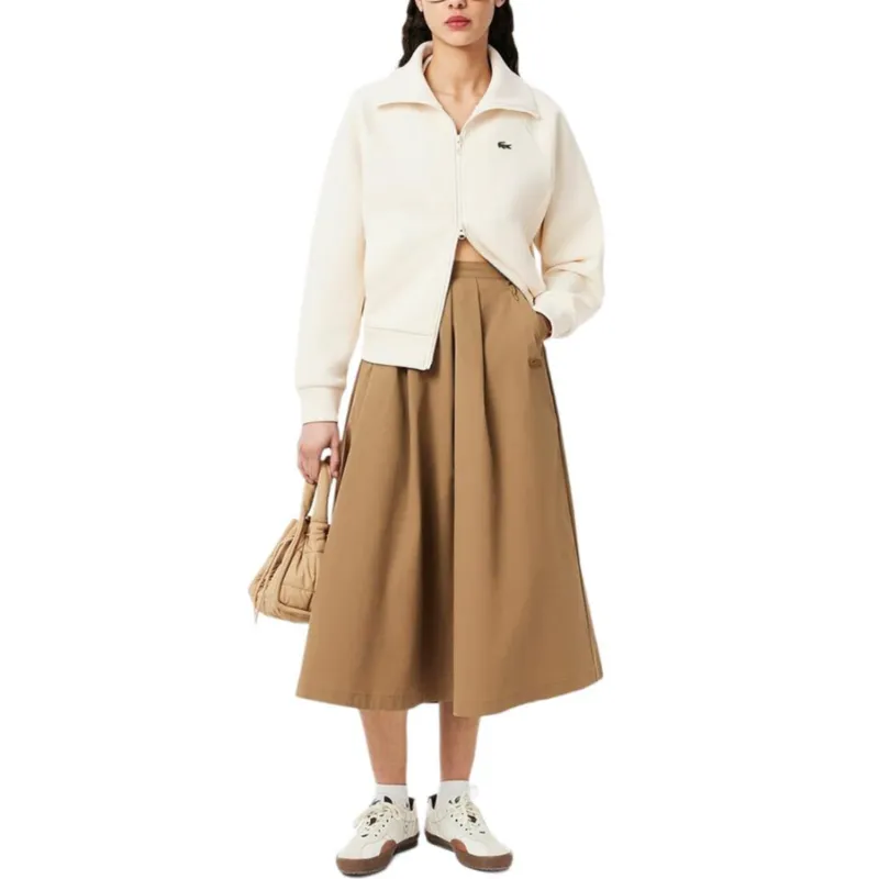 LACOSTE SS25 Jacket Women's Cream White-2