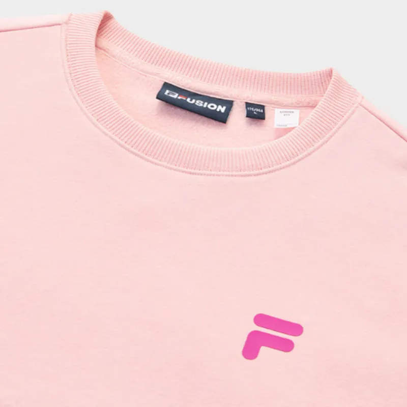 FILA FUSION FUSION LIFE Sweatshirt Unisex Berry Pink-2