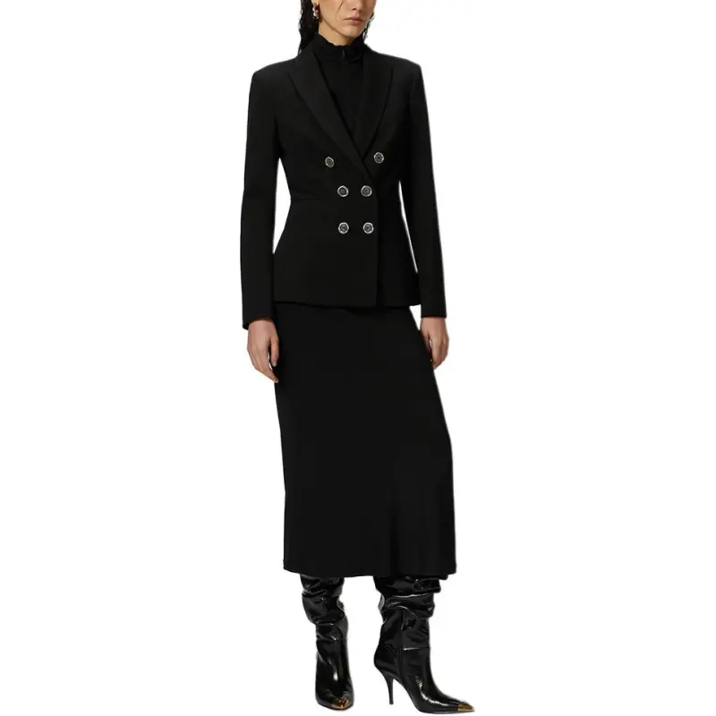 PINKO Full Milano Knit Blazer-2