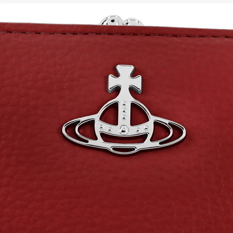 Vivienne Westwood Polyurethane Wallet Women's Red-7
