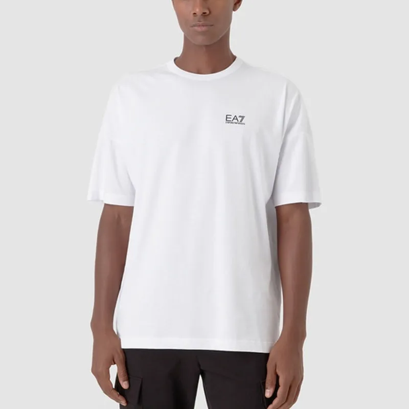 EMPORIO ARMANI EA7 SS23 T Shirt Men's White-3