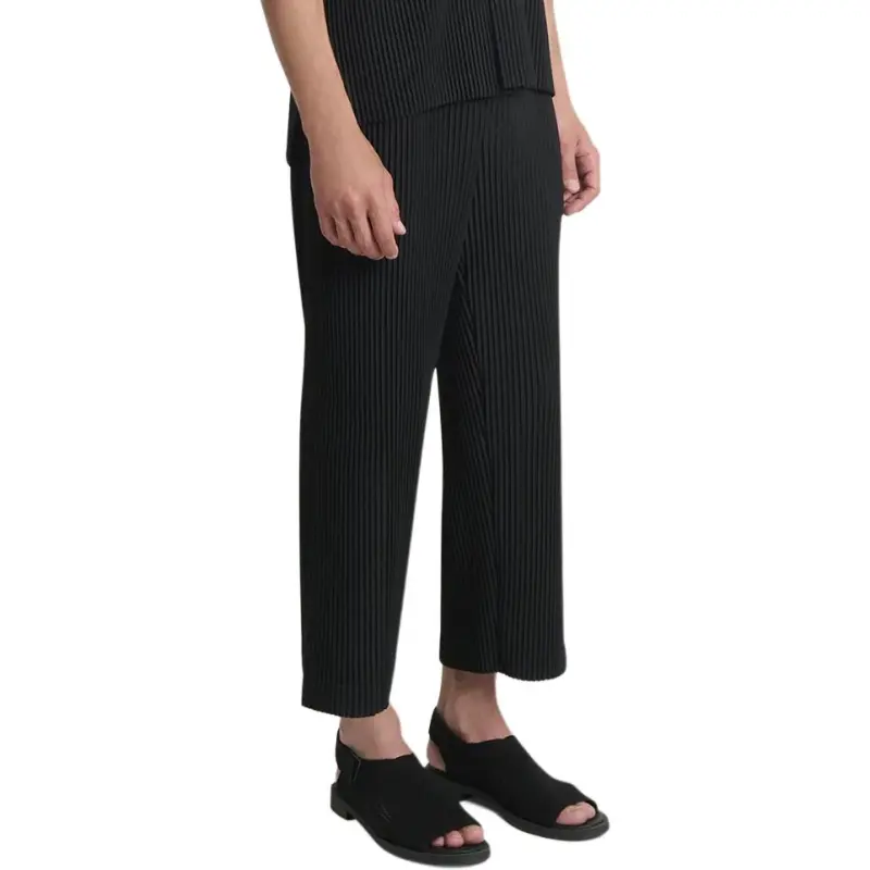 Homme Plissé Issey Miyake Shirt Men's Black-3