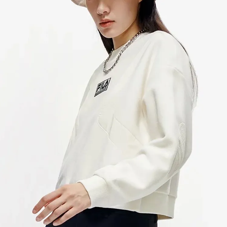 White Mountaineering X FILA FUSION White Mountaineering Sweatshirts Women's Reed White-3