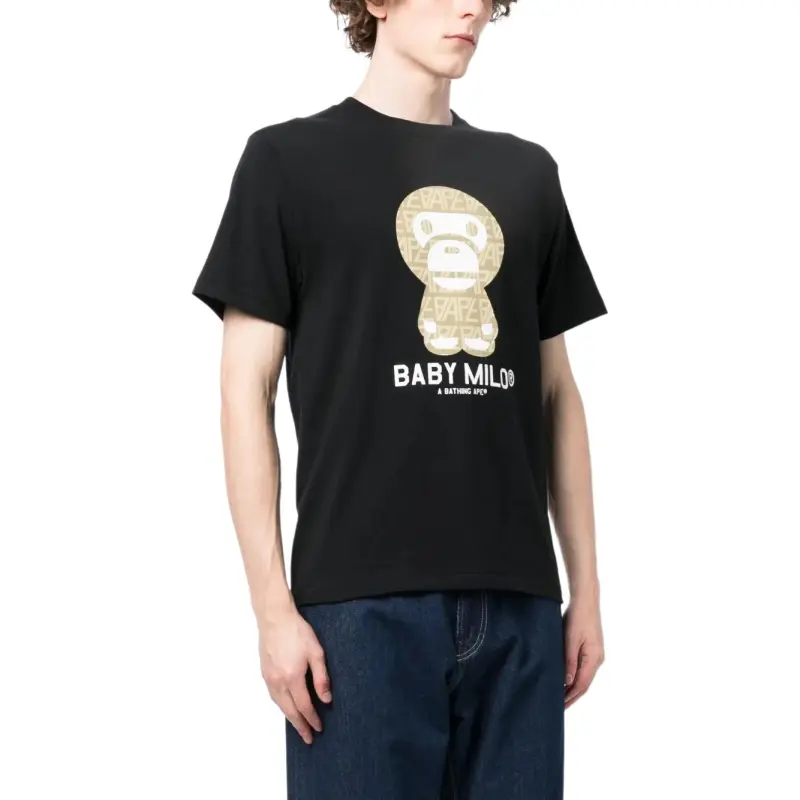 Bape Logo Monogram Baby Milo Tee-1