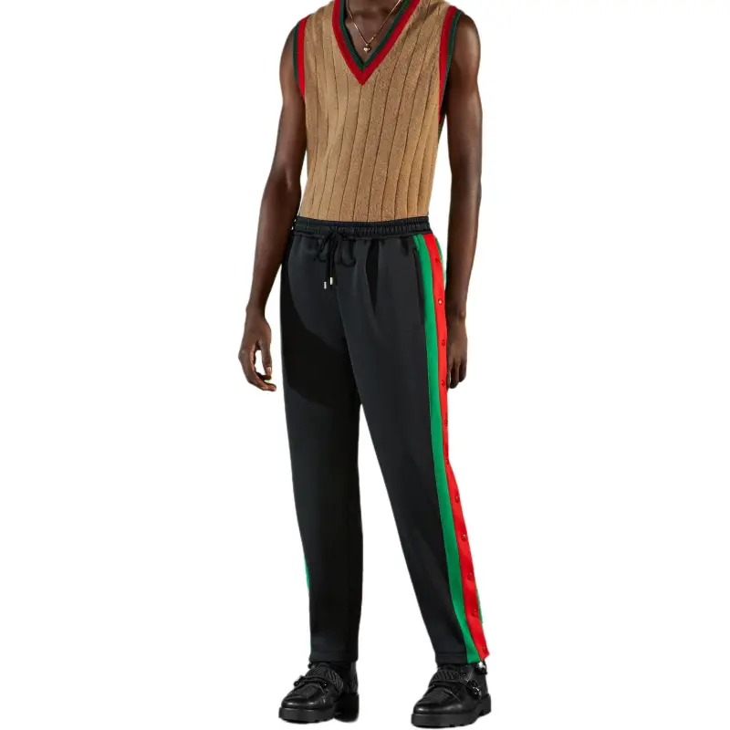 GUCCI Logo Patch Drawstring Track Pants-1