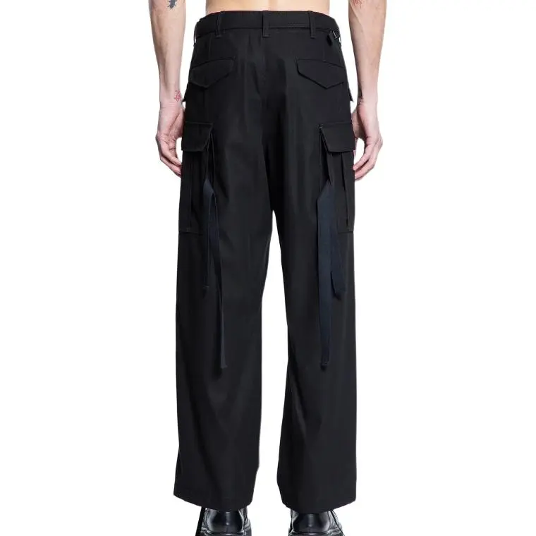 Sacai Belted Cargo Trousers-4