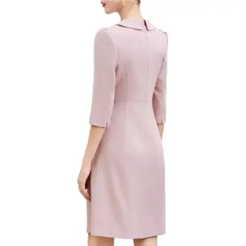 ONE SHALLOW Long Sleeved Dresses Women's Pink