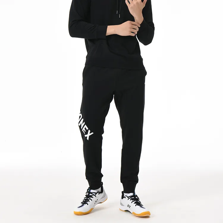 YONEX Knitted Sweatpants Men Black-2
