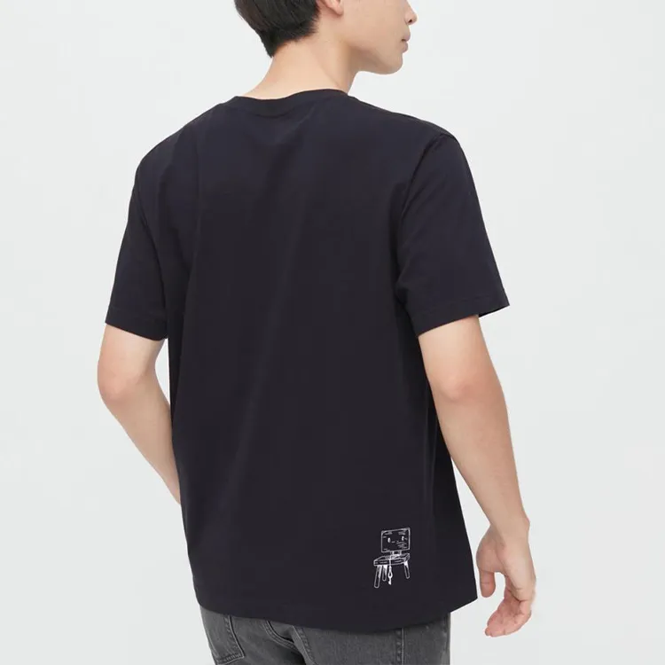UNIQLO x XINHAICHENG LIANMINGKUAN T Shirt Unisex Black-3