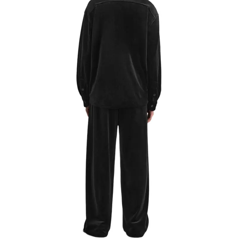 ZARA Casual Pants Men Black-3