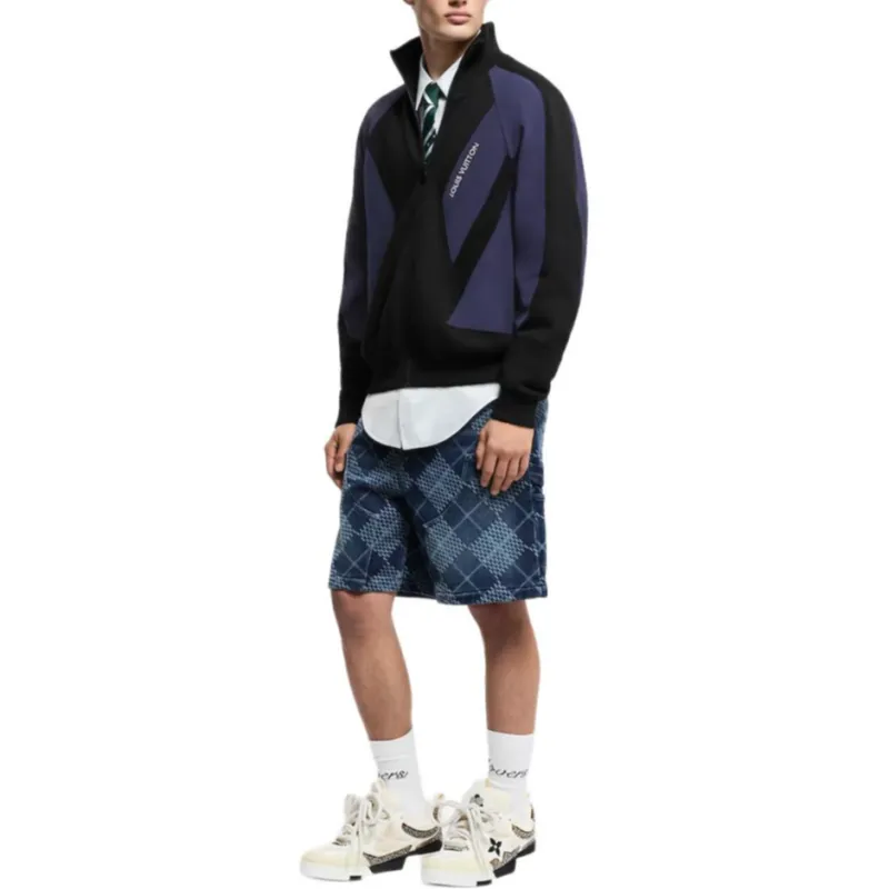 LOUIS VUITTON Technical Nylon And Cotton Blouson-1