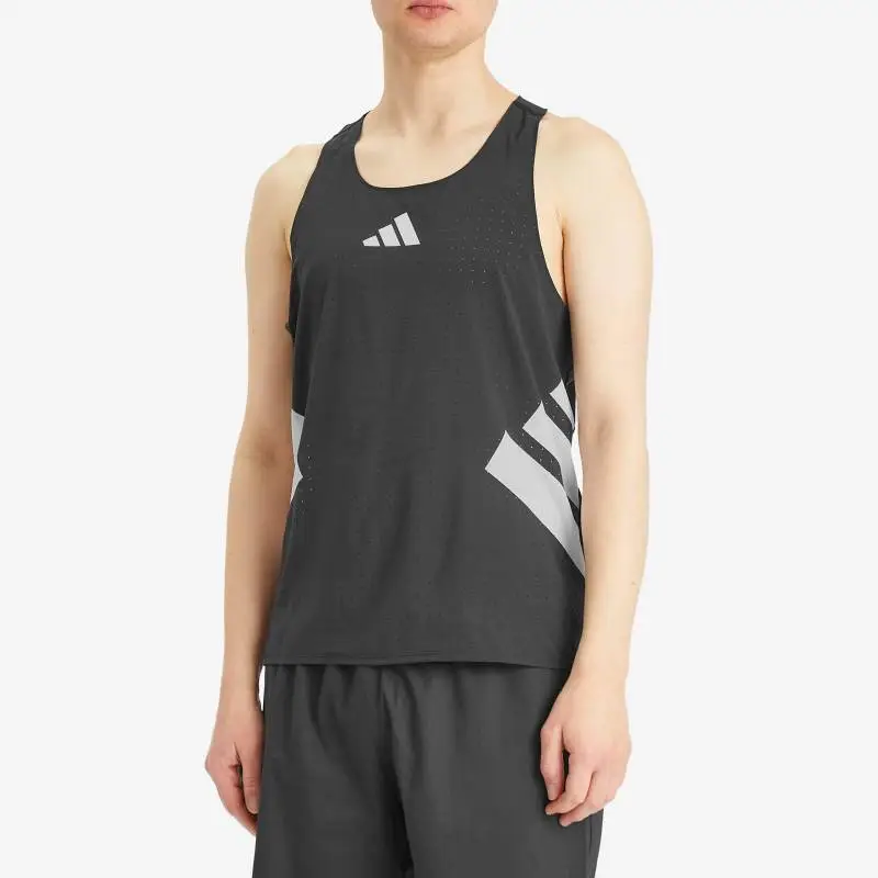 Adidas Clothing Tank Tops Men Black-2