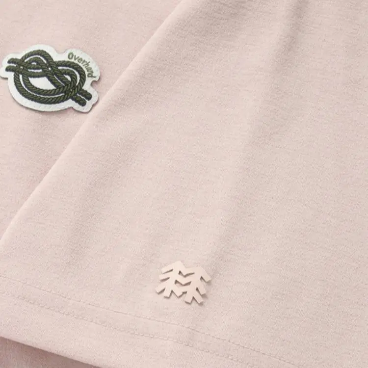 KOLON SPORT T Shirt Unisex Light Pink-2