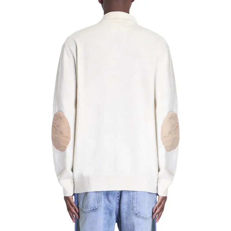 Maison Margiela Straight Hem Knitted Polo Shirt-1
