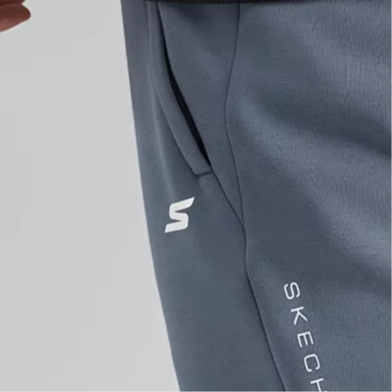 Skechers Knitted Sweatpants Men's Shadow Gray-4
