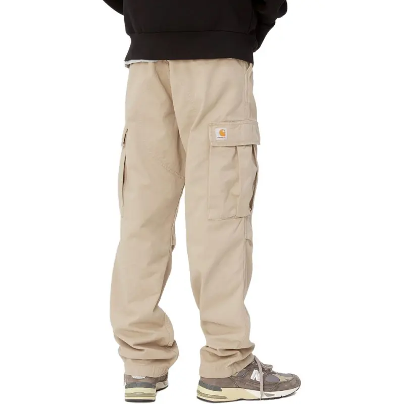 Carhartt WIP Logo Patch Straight Leg Cargo Pants-4