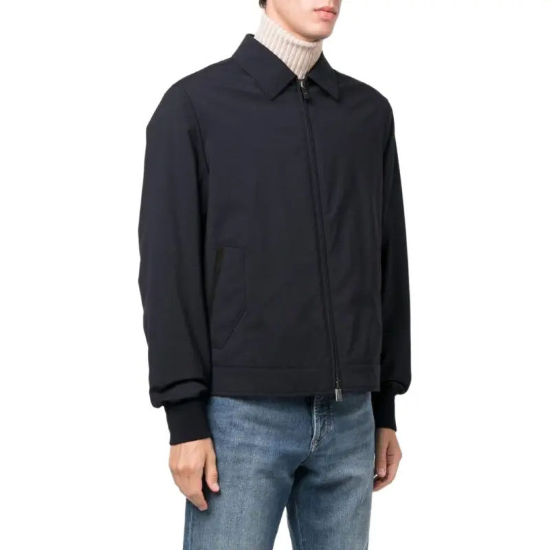 Zzegna Zipped Long Sleeved Jacket-4