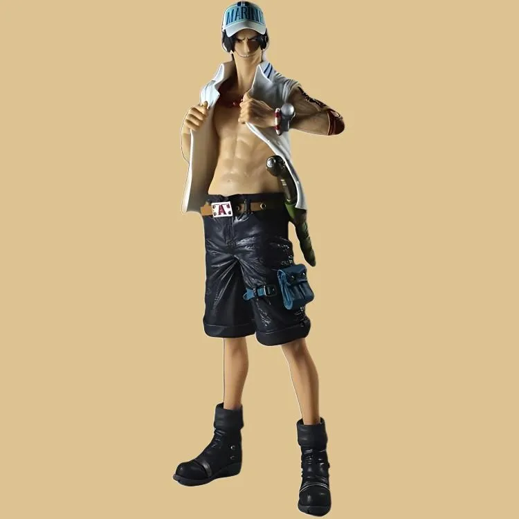 BANPRESTO Portgas D. Ace Glass Factory One Piece Koa Artistic King Marine Bonus Gifts 26cm-4