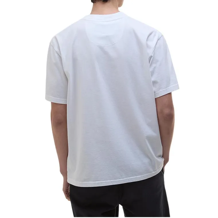 BARBOUR SS25 T Shirt Men's White-2