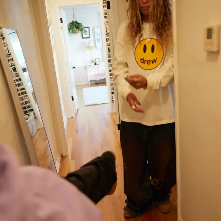 Drew House Mascot Ls Tee Off-white-2