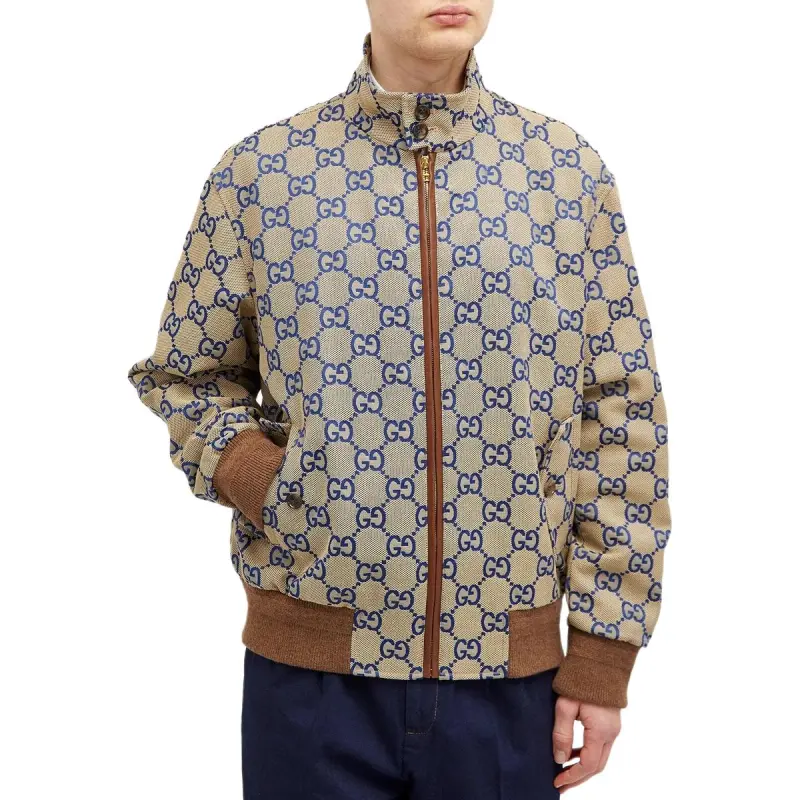 GUCCI Gg Zipped Jacket-4
