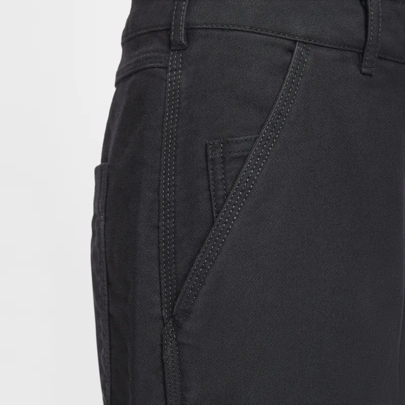 Nike LIFE DOUBLE KNEE Casual Pants Men's Coal Black-4