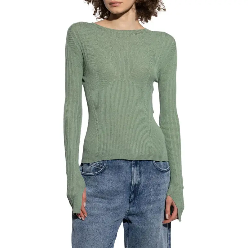 Lanvin Boat Neck Fitted Jumper-2