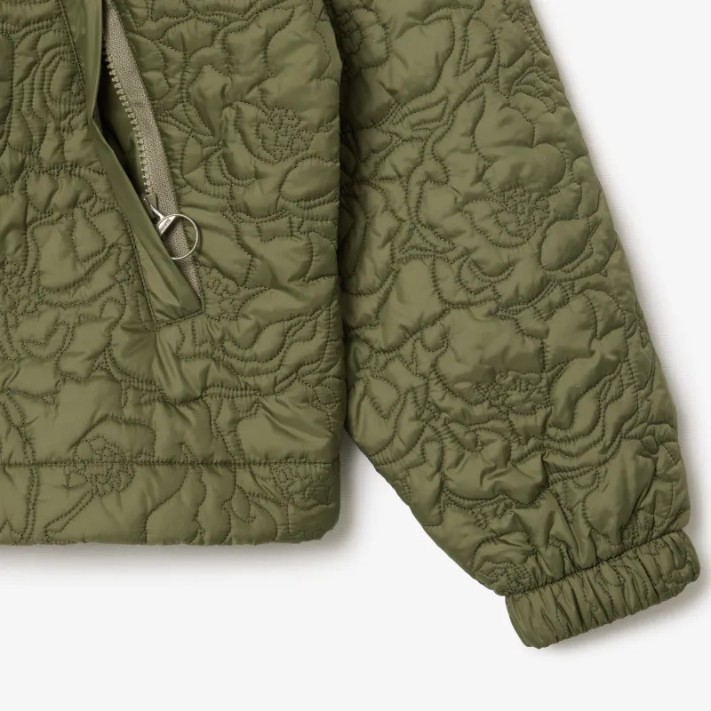 LACOSTE Floral quilted Jacket-4