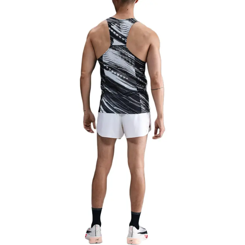 Nike Dri Fit Top Men's Black White-4