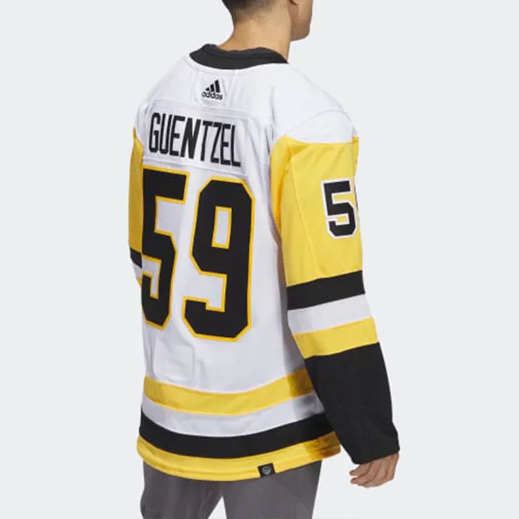 Adidas Penguins Guentzel Away Authentic Jersey-3